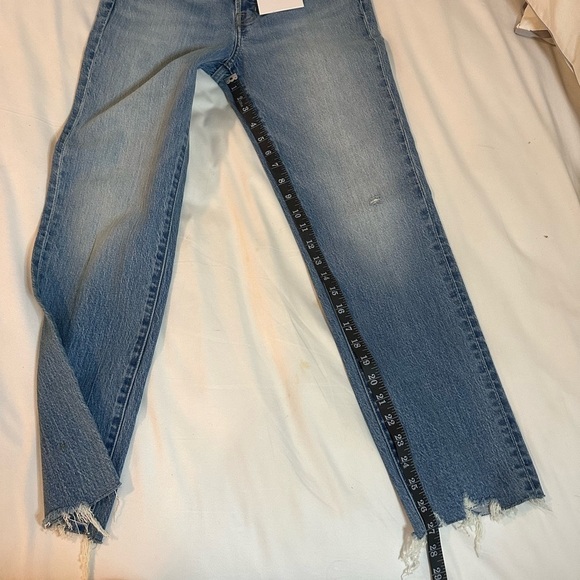 Charlie High Rise Classic Straight Ankle Jean - Wave Vintage - Picture 13 of 13